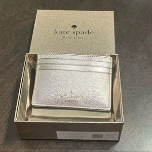 Kate Spade Metallic Card Holder